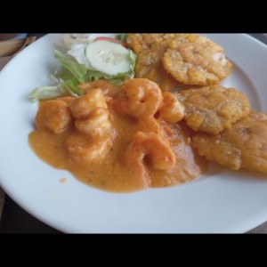 camarones al ajillo