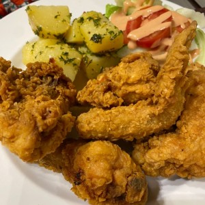 Aves - Medio Pollo Frito