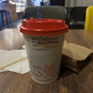 Cafe negro + Emp queso