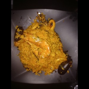 Arroz con mariscos