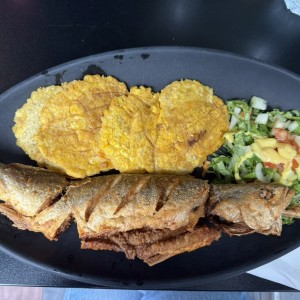Pescado frito