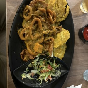Filete de pescado a Lo Macho