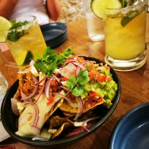 Nachos y Chelada