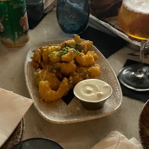 Spicy rock shrimp