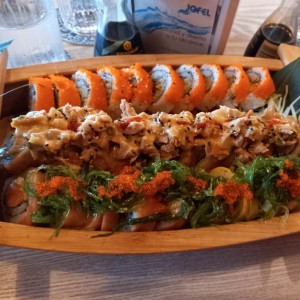 maguro roll, Oh Alaska y masago roll