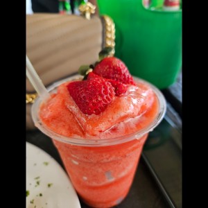 limonada de Fresa