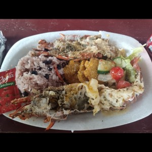 ALMUERZOS - Langosta al ajillo