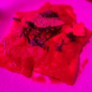 raviolis relleno de hongos