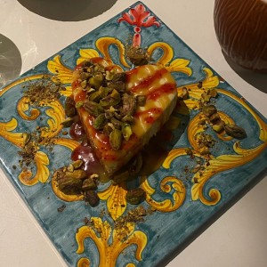 Pistacho postre