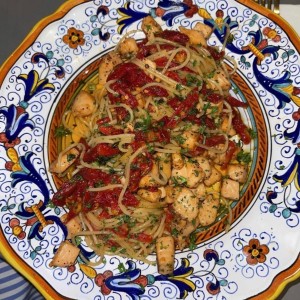 Oh salome, pasta con salmon
