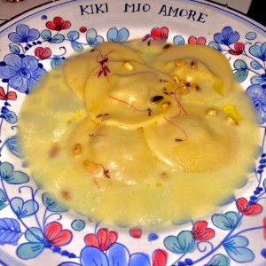 Raviolis de papa dulce