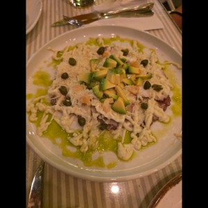 Carpaccio de pulpo