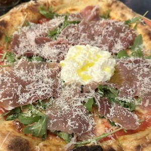 Pizza Giallo e Prosciutto
