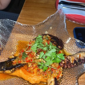 Pulpo al grill