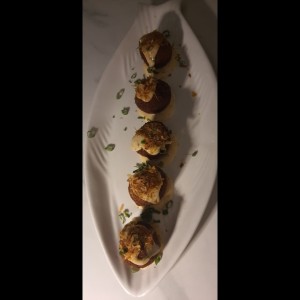 croquetas de cangrejo