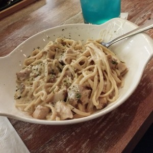 Fettuccini en Salsa Bechamel