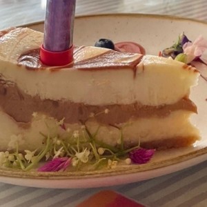 Cheescake de dulce de leche