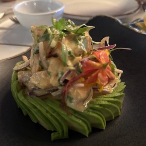 Ceviche de salmon