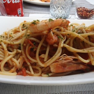Spaguettis Frutti De Mare