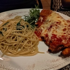 Pollo a la parmesano