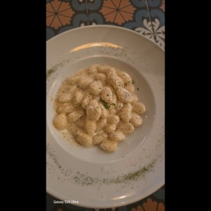Gnocchi Cacio e Pepe