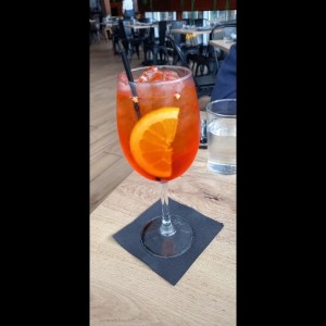 Aperol Spritzs