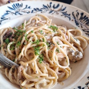 FETTUCCINE MARISCOS TOSCANA