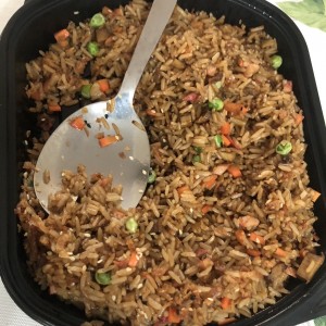 Arroz frito combinacion mediano