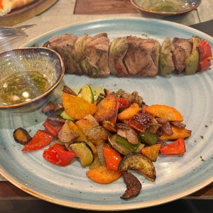 Brocheta de carne