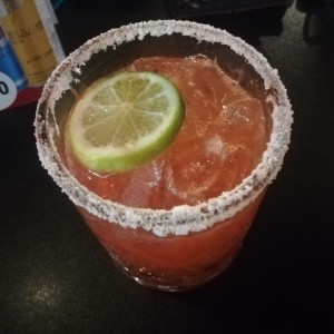 Margarita de fresa