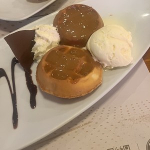 Mini Crepe o Mini pita, Mini waffle o Helado-Refresco