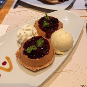 Mini Crepe o Mini pita, Mini waffle o Helado-Jugo