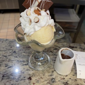 Vainilla hot chocolate