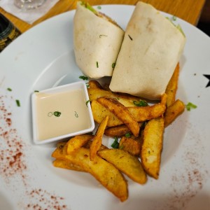 Wrap de Pollo Thai