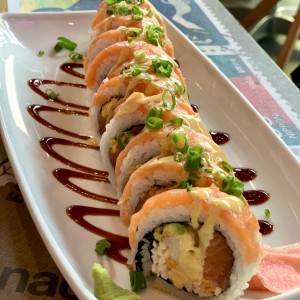 Rollo de salmon y atun