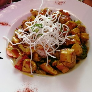 Pollo al curry