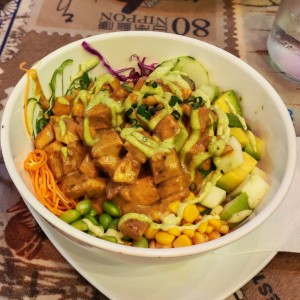 Poke de Pollo al Curry