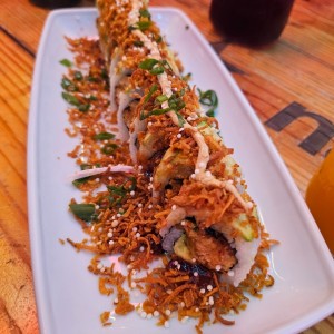 Salmon Crunch roll