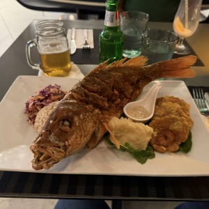 Pescado frito