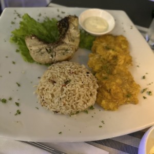 Pezcado al grill 