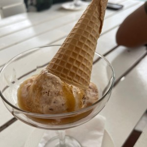 Postre helado 
