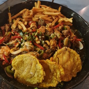 picada mar y tierra