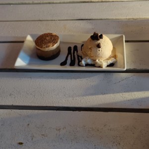 Postre capuchino