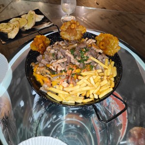 Picada de carnes mixtas