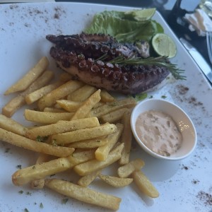 Pulpo al grill