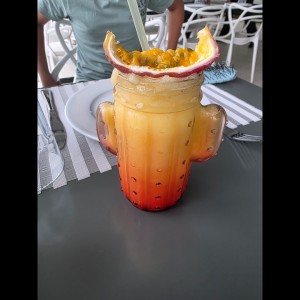 Licuado de maracuya
