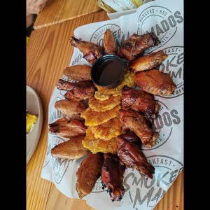 Orden de 10 wings ahumadas