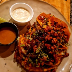 Quesatacos de chorizo