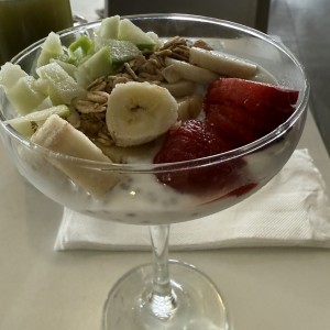 Yogurt con frutas