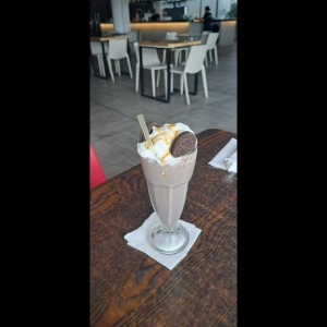 Milk shake de oreo
